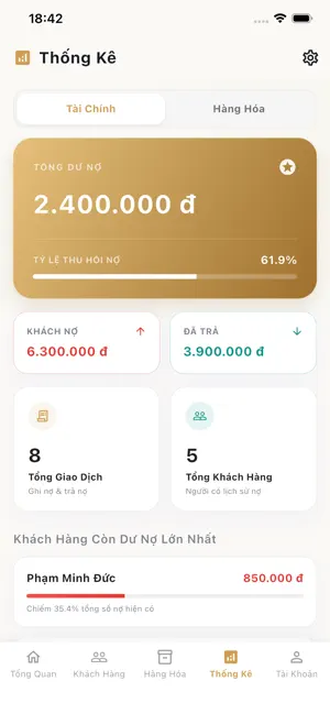 Sổ ghi nợ - quản lý công nợ screenshot 4