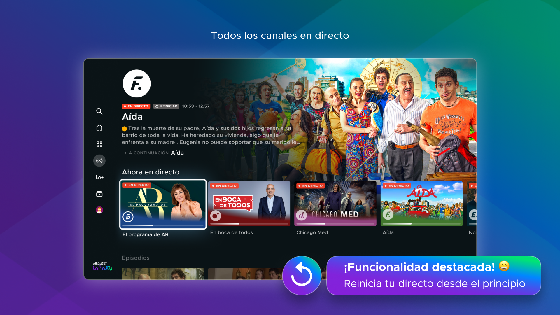 Mediaset Infinity España screenshot 17