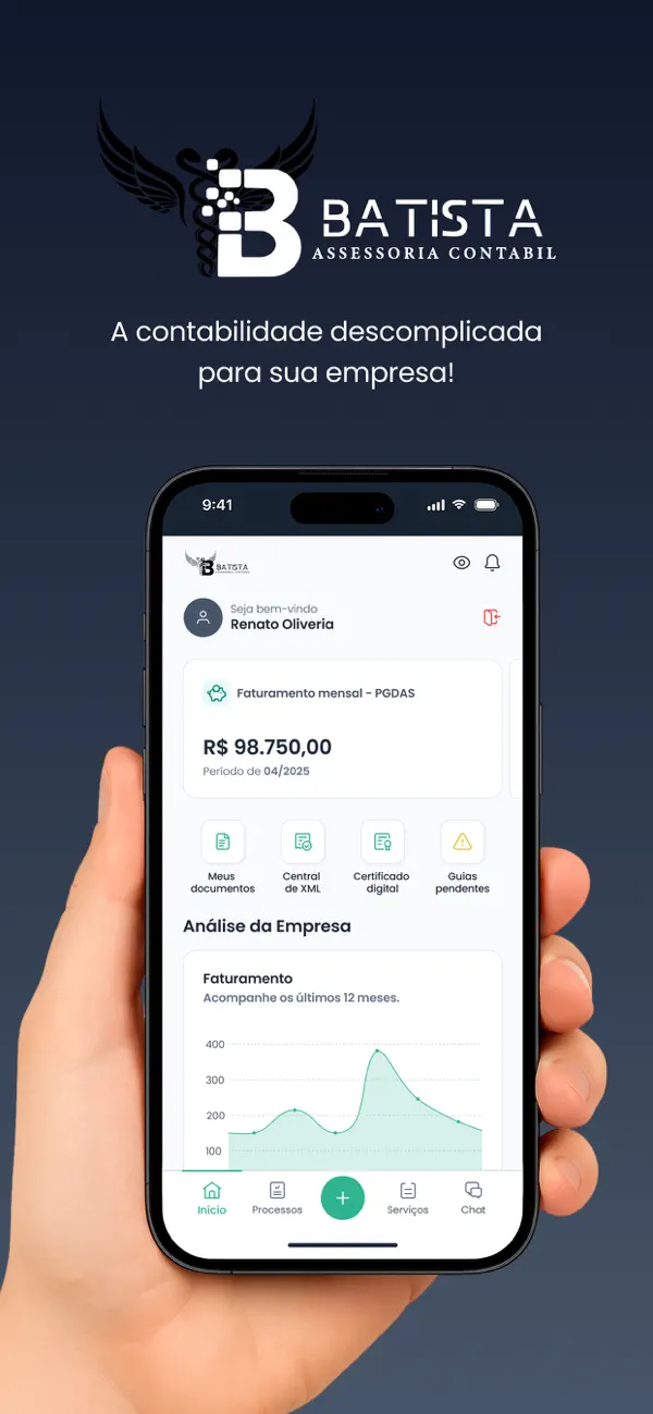 Screenshot #1 pour Batista Assessoria Contábil
