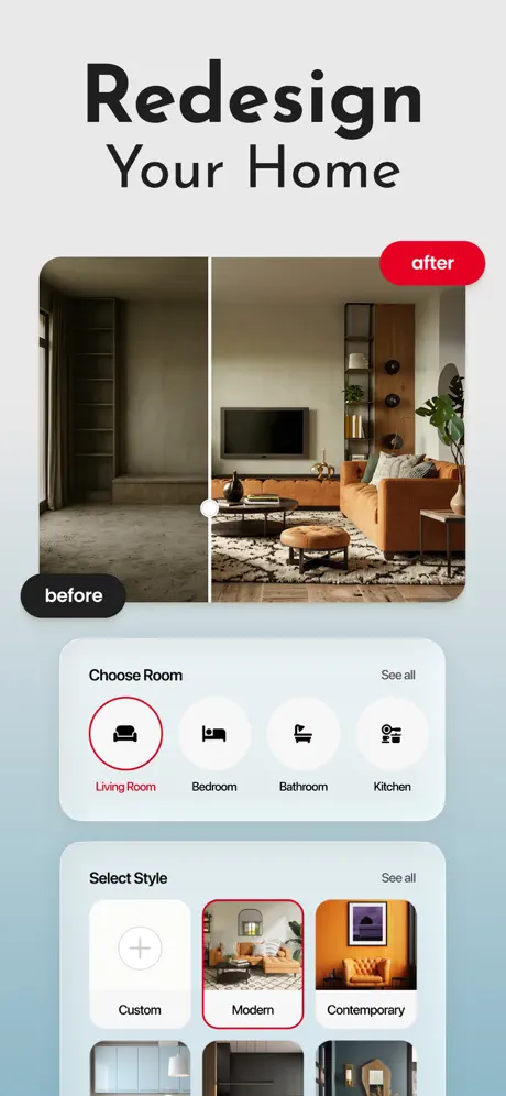 Home AI - AI Interior Design screenshot 2