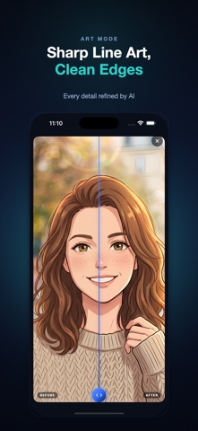 Megapix: AI Photo Upscaler iPhone screenshot