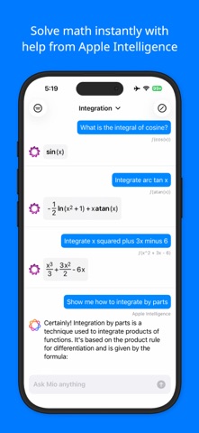 Mio - Ask MathStudio with AI screenshot
