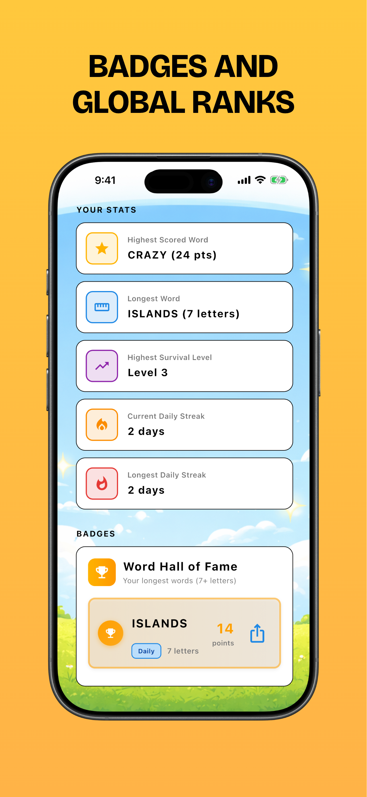 Wordy Bird: Word Swipe Game screenshot 5
