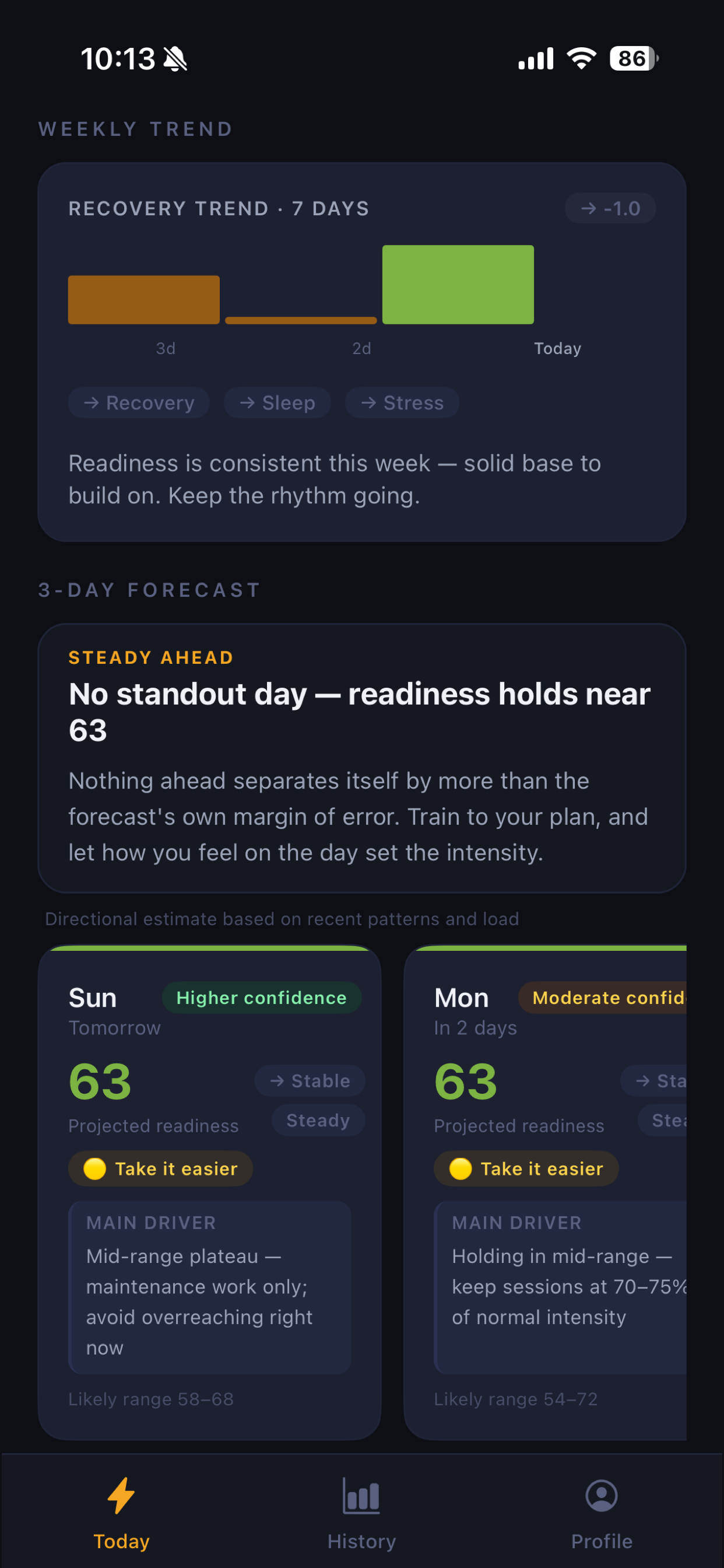 Readiness Coach screenshot 5