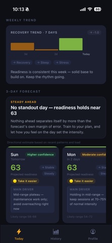 Readiness Coach Screenshot 5 of 10