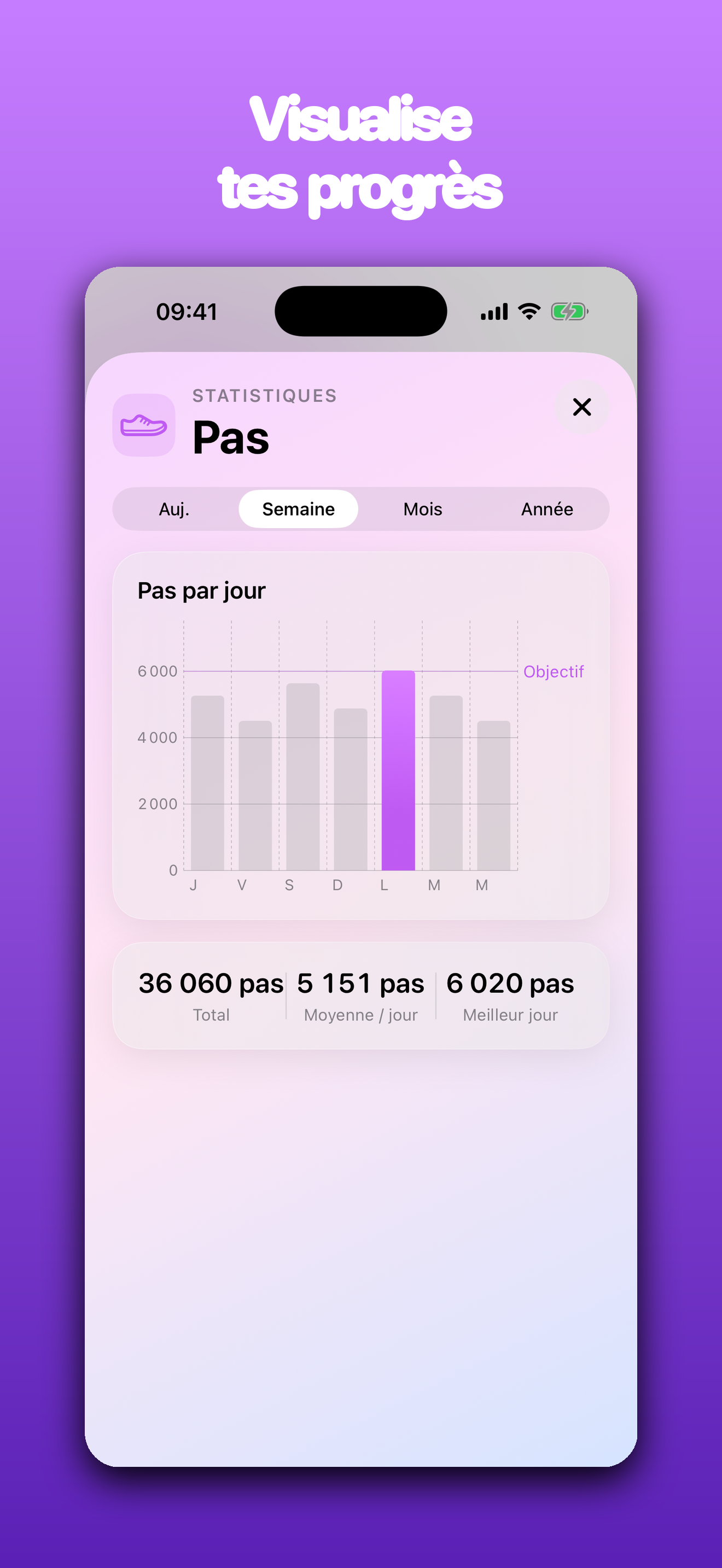 Foulée : marche & série screenshot 4