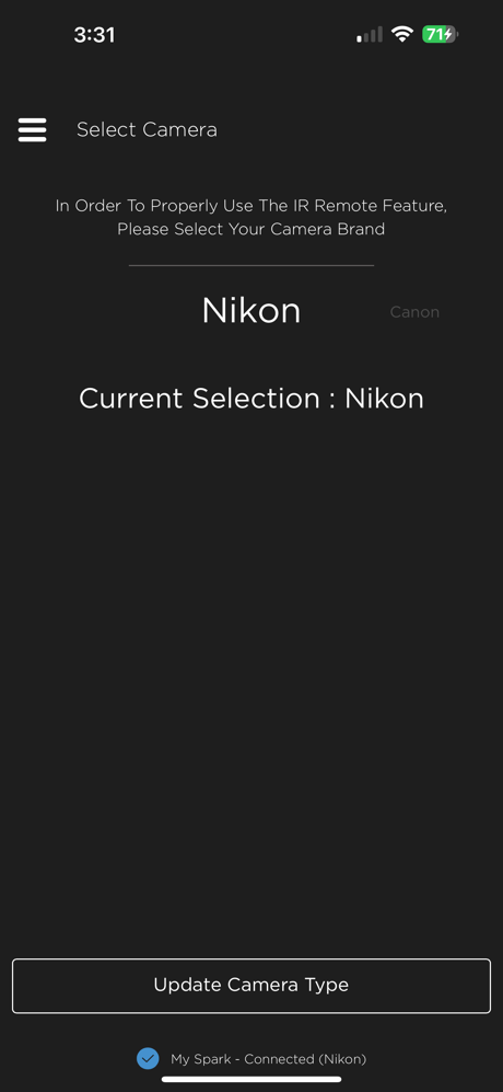 Spark Camera Control screenshot 9