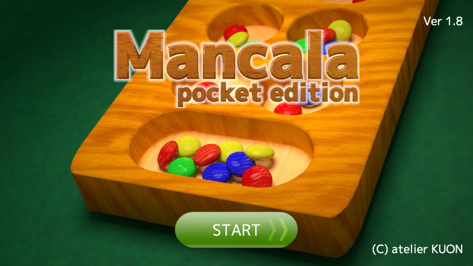 #2. Mancala pocket edition (iOS) 由: Kentarou Kurusima