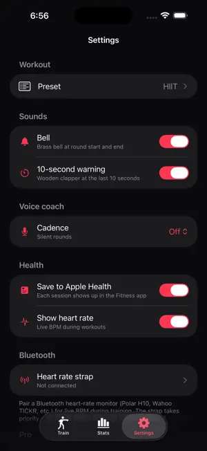 Boxing Timer: Round Coach screenshot 3