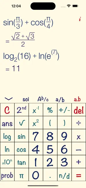 jCalc – Scientific Calculator screenshot 2