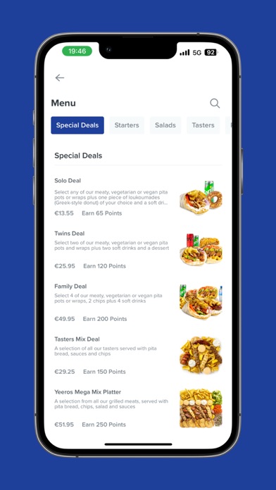 Screenshot #2 pour Yeeros Greek Street Food