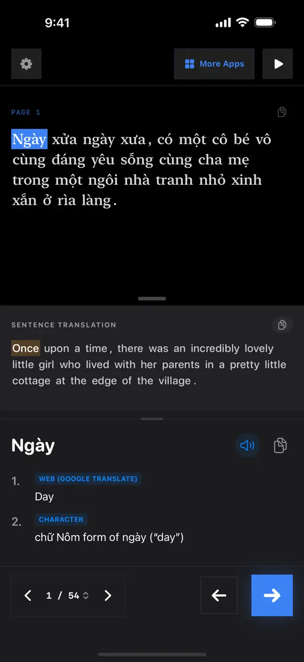 Screenshot #2 pour Red Riding Hood Vietnamese