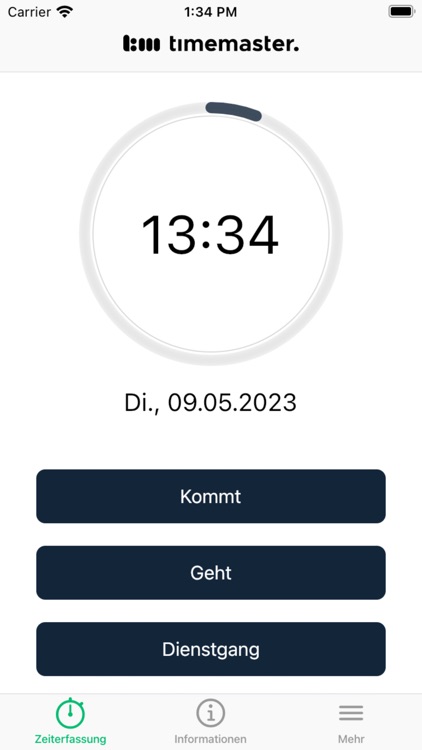 Timemaster Zeiterfassung
