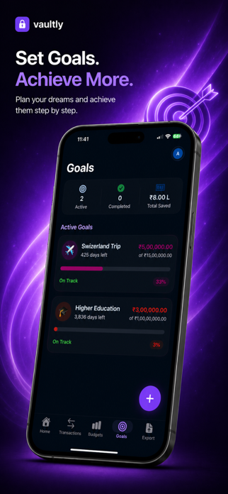 Net Worth Tracker : Vaultly Screenshot 5 of 6