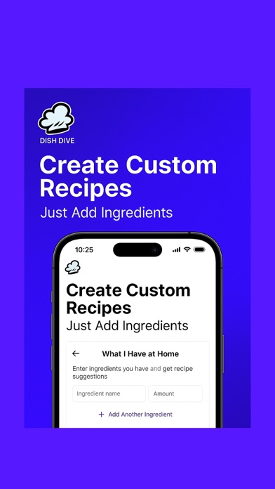 DishDive (Recipes) iPhone screenshot 4 - Food & Drink app