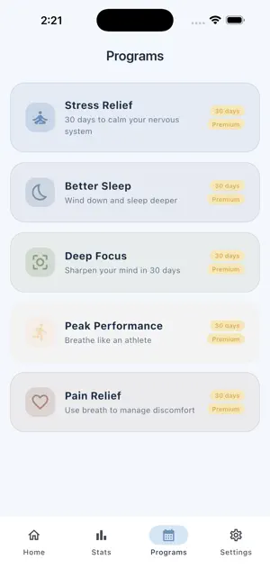 Inhale - Calm Breathing screenshot 3