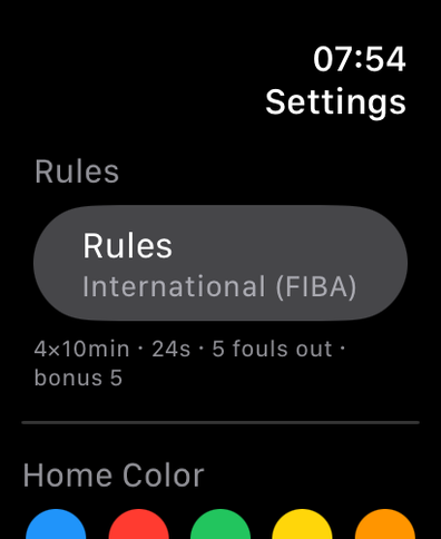 Basket Watch Score screenshot 4