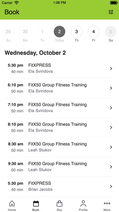 FitX50 Screenshot