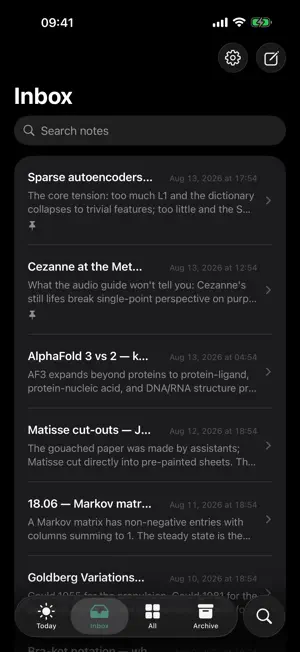 Weiming Note screenshot 2