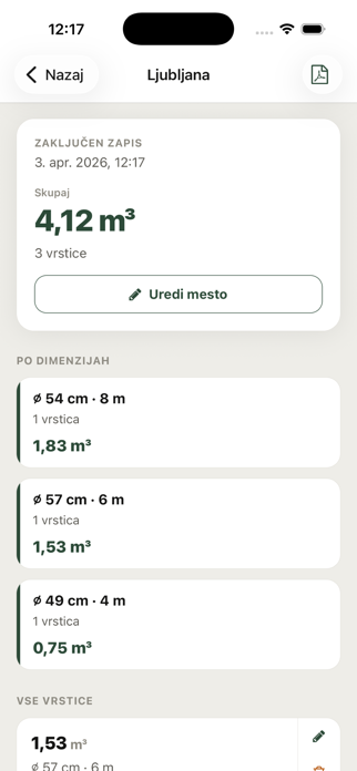 TimberTrack Screenshot 1 of 3