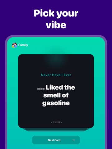 Never Have I Ever: Game Night iPad screenshot