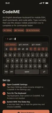 CodeIME screenshot 1