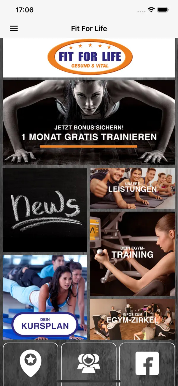 Screenshot #1 pour Fit For Life Kaiserslautern