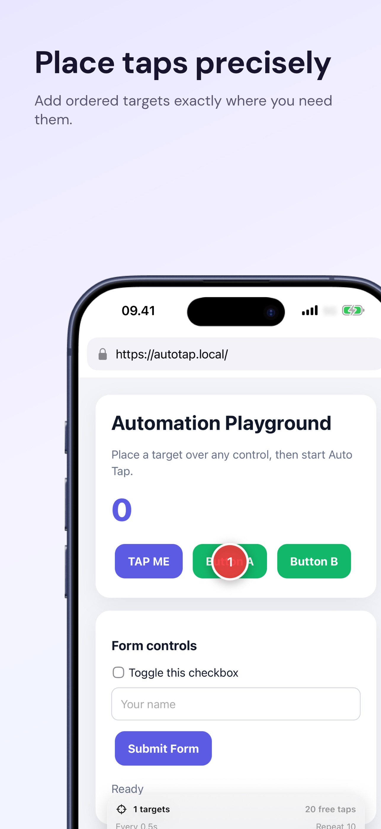 Screenshot 2 of Auto Tap Browser