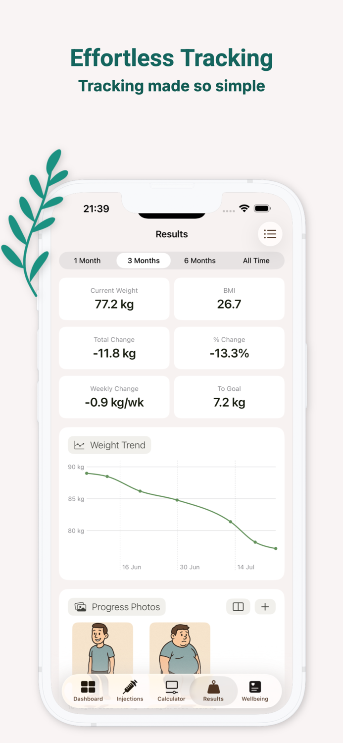 TrackShot GLP-1 Tracker