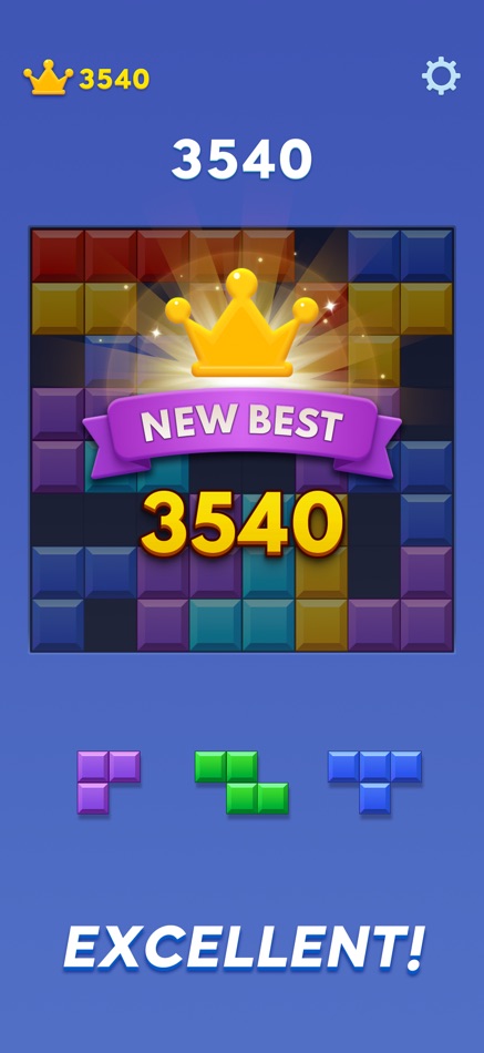 #4. Block Blast！ (iOS) By: Hungry Studio