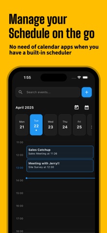 D2D CRM: Door to Door Sales iPhone screenshot