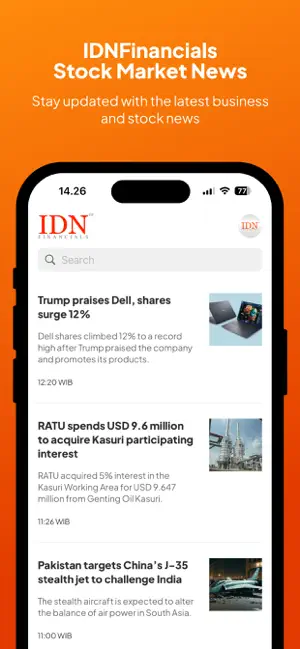 IDNFinancials screenshot 1