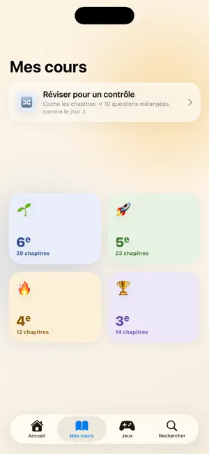 Mission Maths Collège screenshot 1