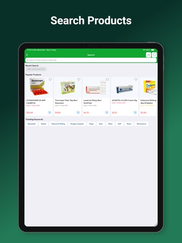 PillTech iPad screenshot
