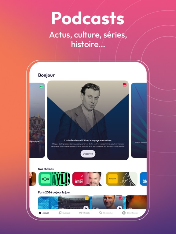 Screenshot #6 pour Radio France - podcast, direct