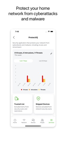 Lakeland Networks IQ screenshot