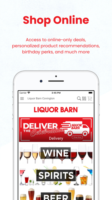 Liquor Barn Screenshot