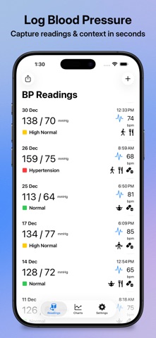 BP Journal screenshot