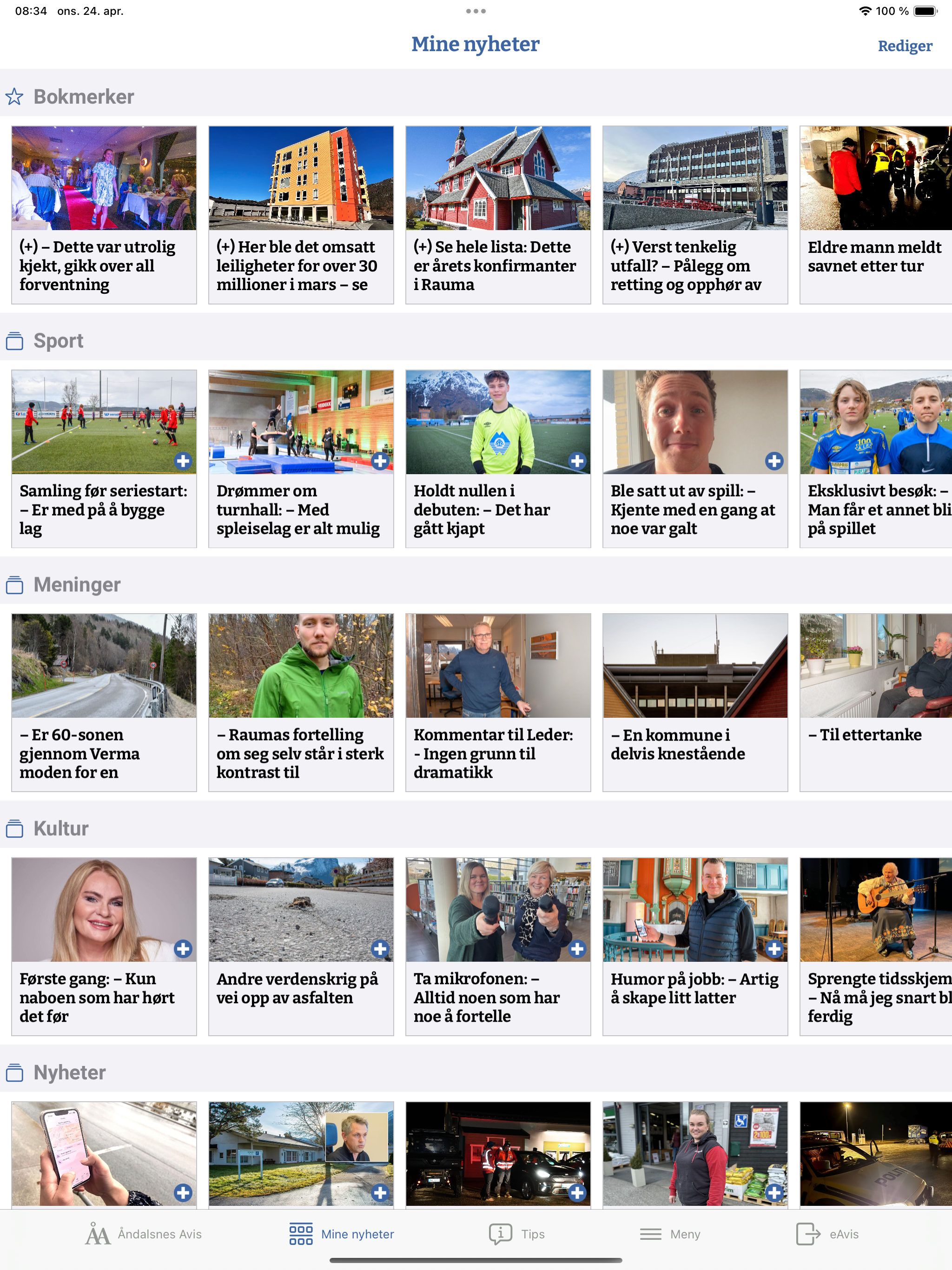 Åndalsnes Avis Nyheter