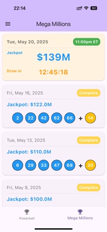US Lottery Result Screenshot 2 of 4