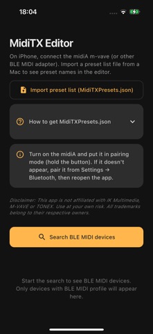 MidiTX Editor Screenshot 1 of 8