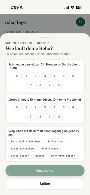 reha togo App screenshot 3