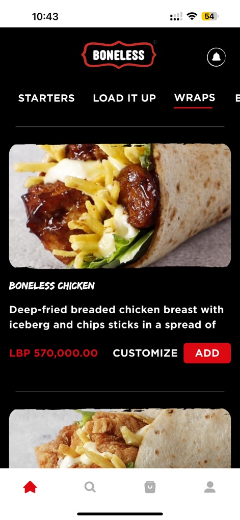 Boneless™ - Food & Drink App | MWM