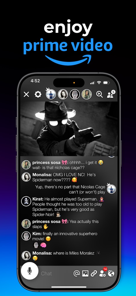 Rave - Watch Party - Prime Video Social