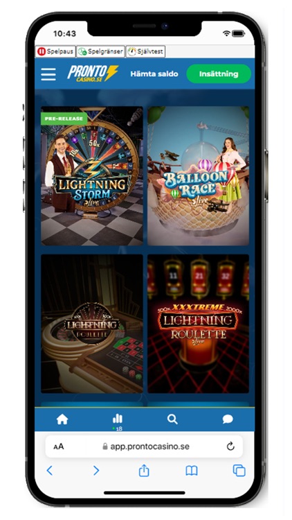 ProntoCasino screenshot-9