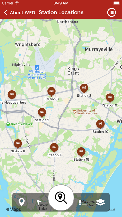 Wilmington Fire Department NC Screenshot