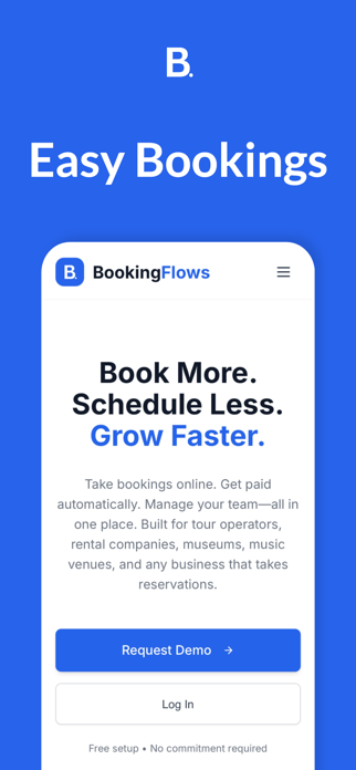 BookingFlows Screenshot 1 of 4