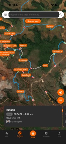 BRAPP - Trilhas de Moto c/ GPS iPhone screenshot 1