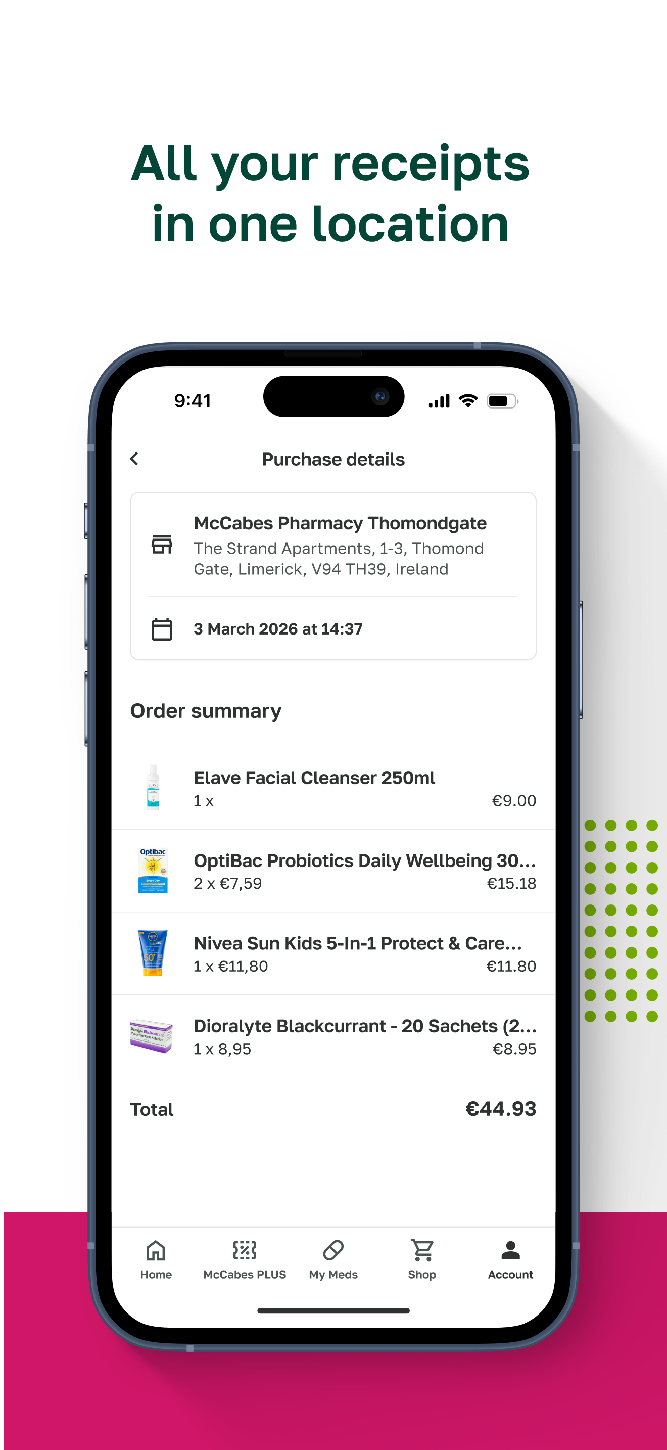 Limerick McCabes Pharmacy