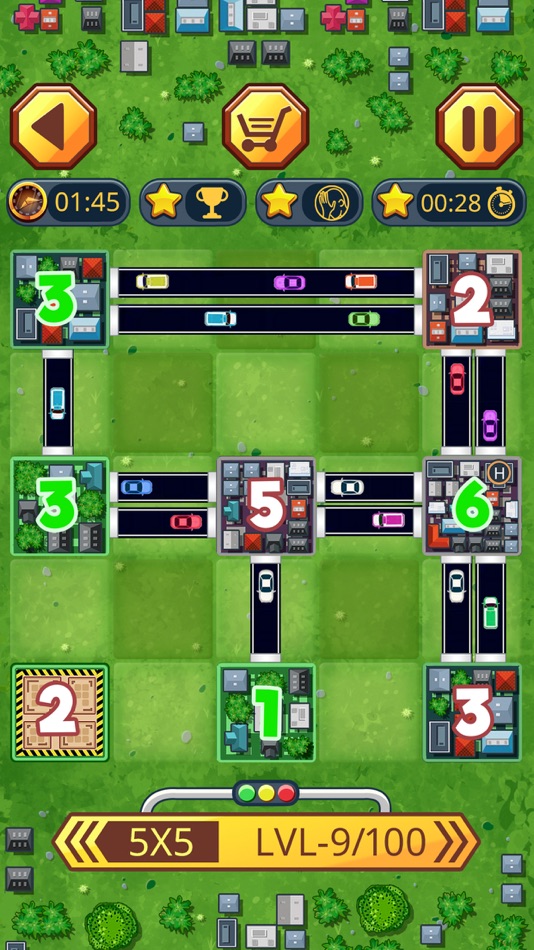 #1. Traffic puzzle game Linky (iOS) Podle: PLAYTOUCH
